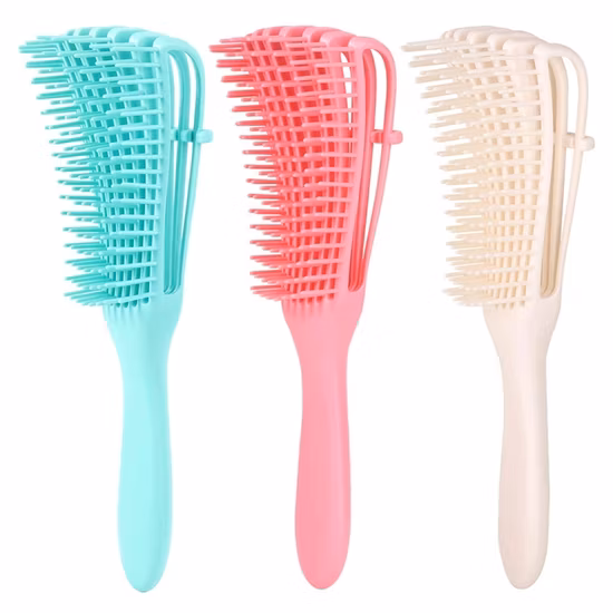 Professional Vented Curved Detangling Fast Drying Styling Massage Hair Brush for Men′ S Wet Dry Curly Thick and Straight Hair