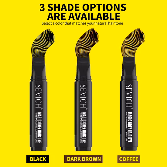 Temporary Hair Dye Cover Gray Roots Private Label Hair Root Touch up Pen Grey Hair Dye Brush