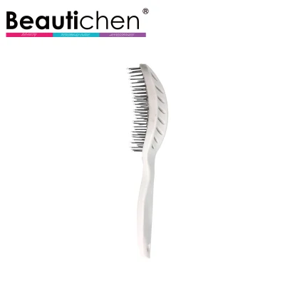 Nova venda por atacado Masterlee escova de cabelo de plástico ABS para ventilação Rise escova quente redonda de nylon para massagem dental escova de cabelo de plástico